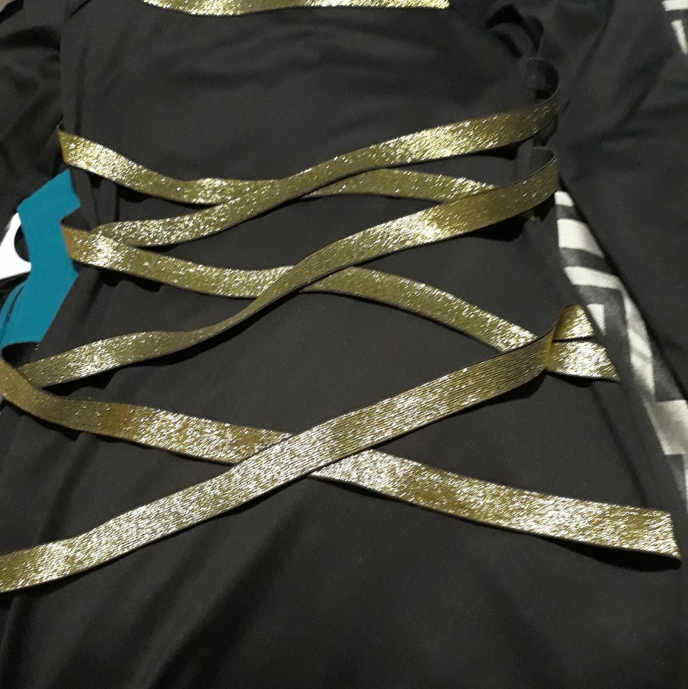 Black and gold